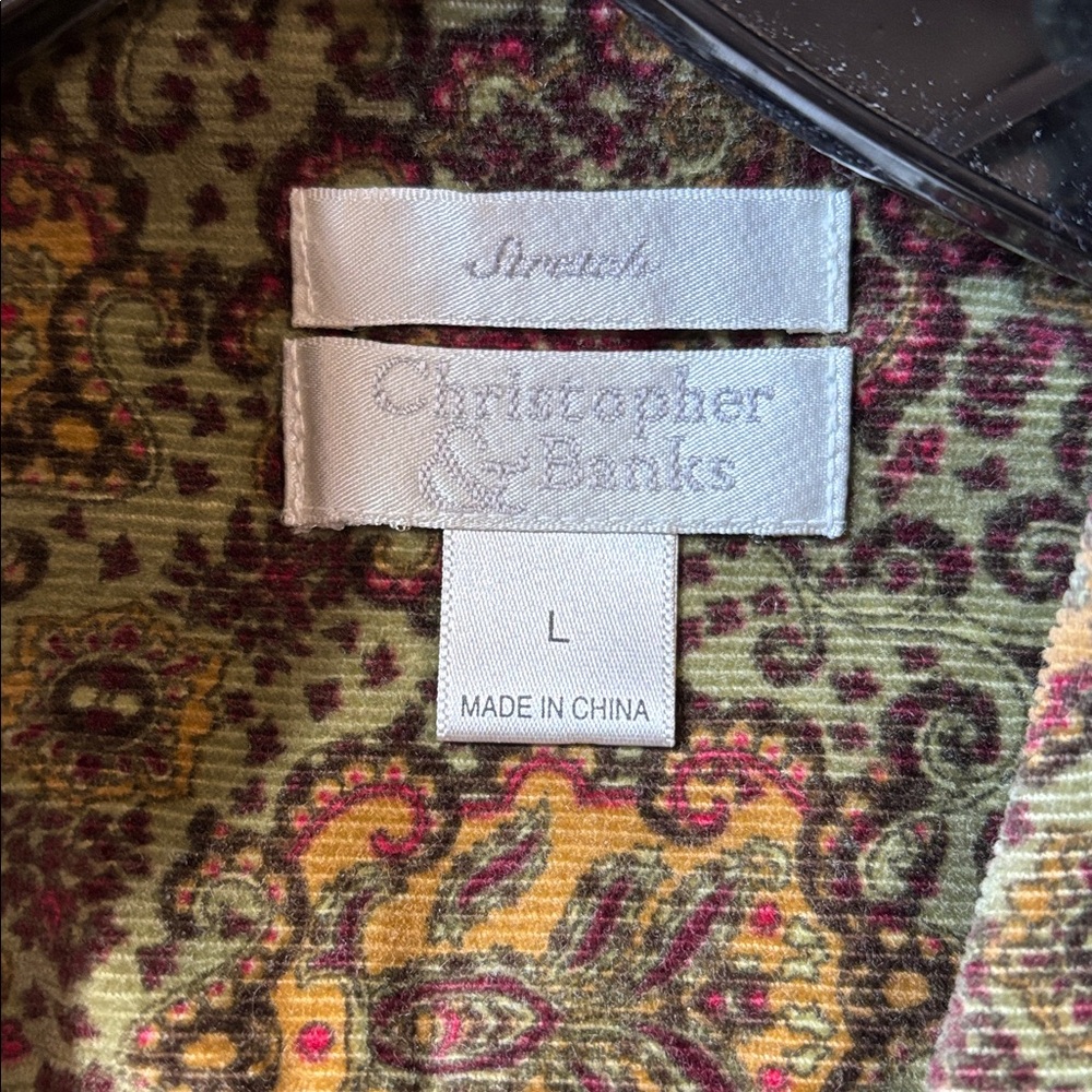 Christopher & Banks Multicolor Patterned Blazer - Picture 4 of 4